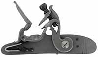 L&R's RPL-05-F Left Hand Flint Lock
to upgrade Left Hand Lyman Great Plains, Cabela's, or InvestArm Hawken Rifles,
left hand, made in the USA,
by L&R Lock Company
